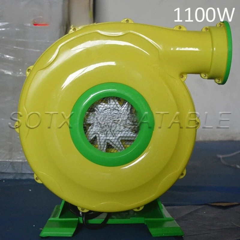 Bouncy Castle Slides Commercial Inflatable Bounce House Air Blower 450/750/950/1100/1500W Blower Pump Fan for Inflatable