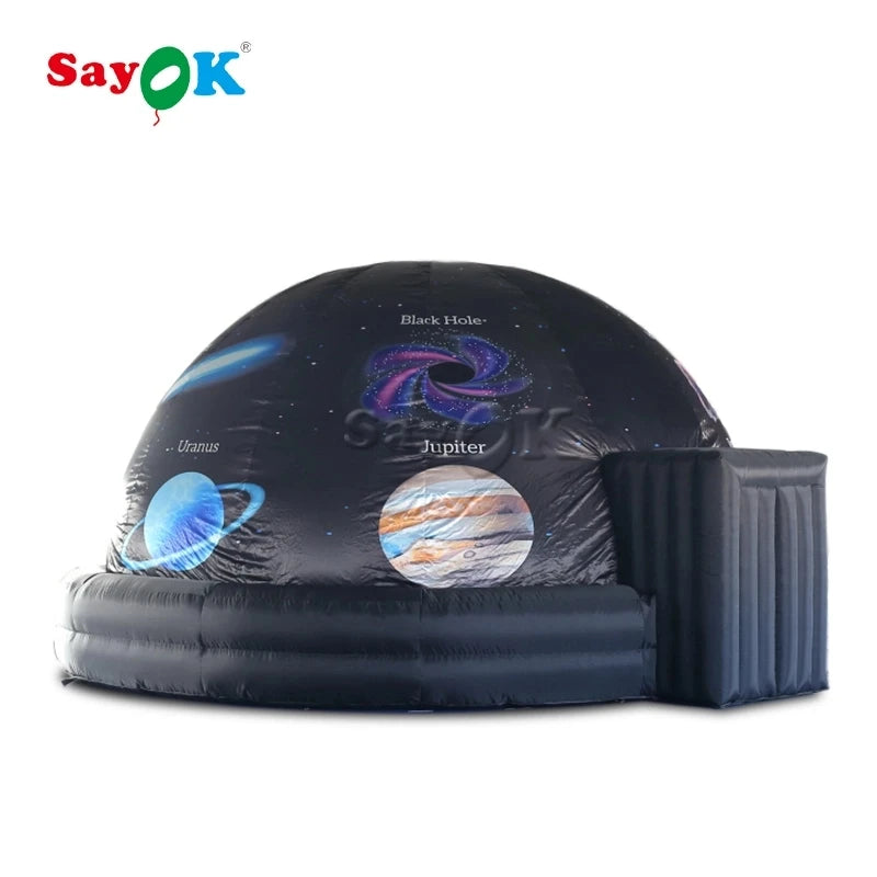 Sayo Giant Inflatable Planetarium Dome Tent With Air Blower Inflatable Planetarium Dome Tent For Kids School Education Teaching