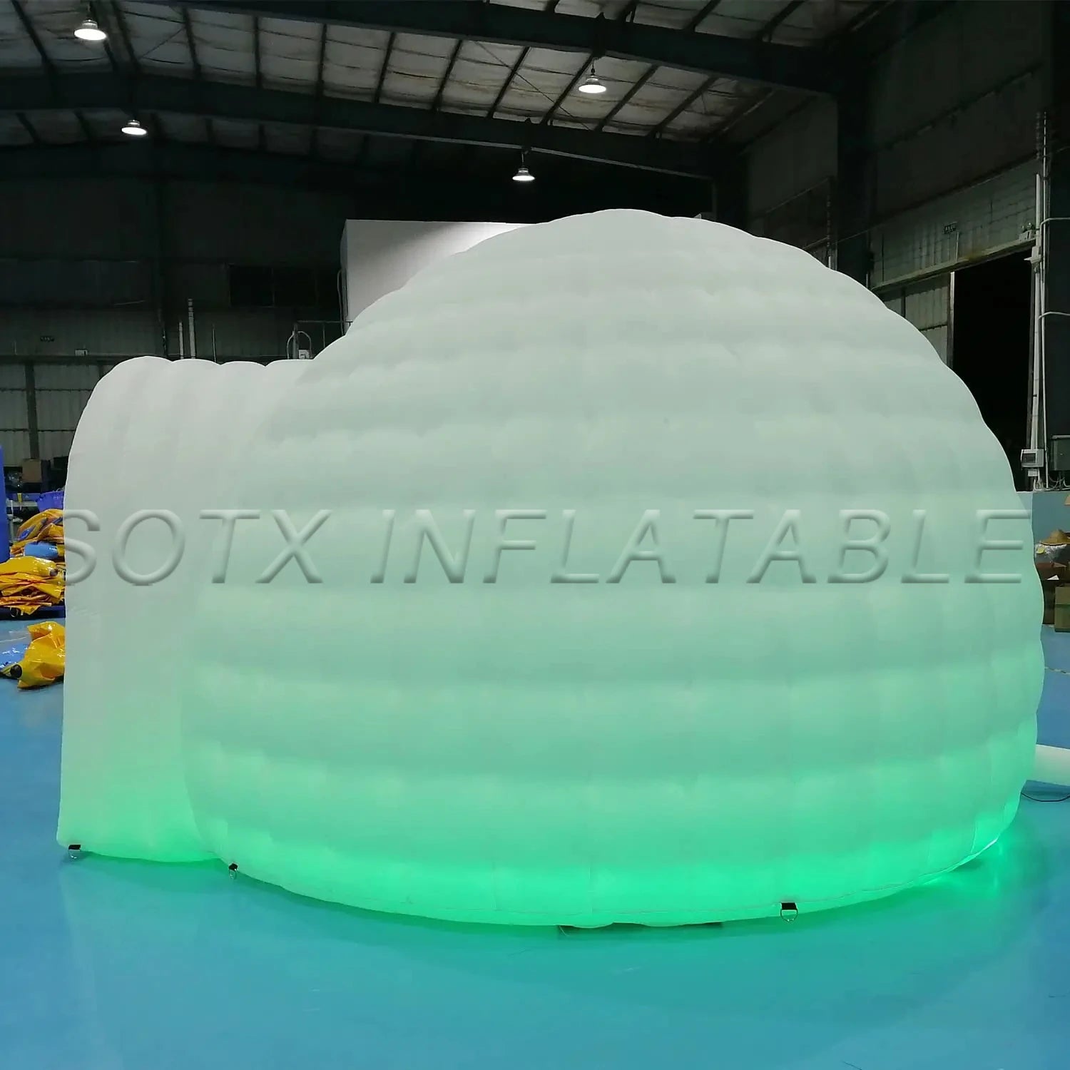 Business Shows Decoration 4m Dia. Inflatable Dome Tent Inflatable Igloo Dome with Air Blower for Events Party Wedding