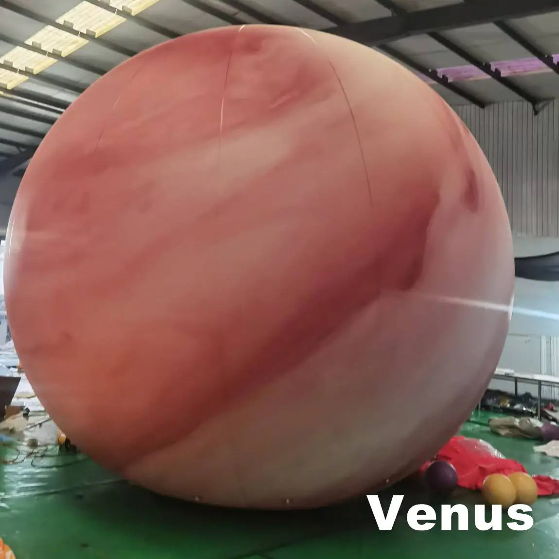 Giant LED Inflatable Solar System Planet Balloons Moon Earth Sun Jupiter Saturn Venus Mars for Party Event Stage Decoration