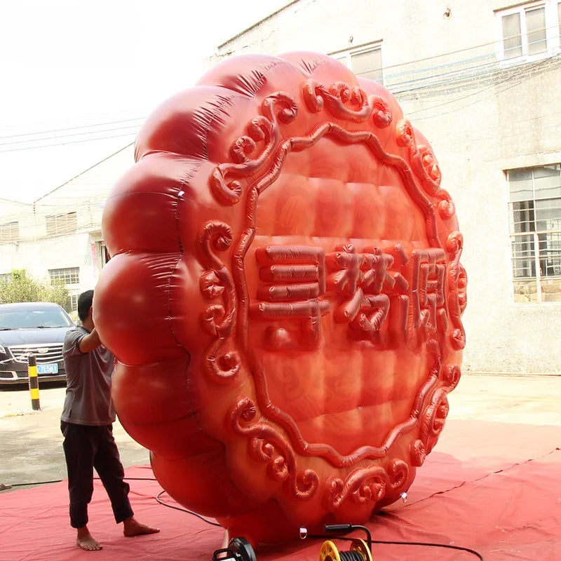 Customized Inflatable Mooncake, Inflatable Moon Cake For Advertising