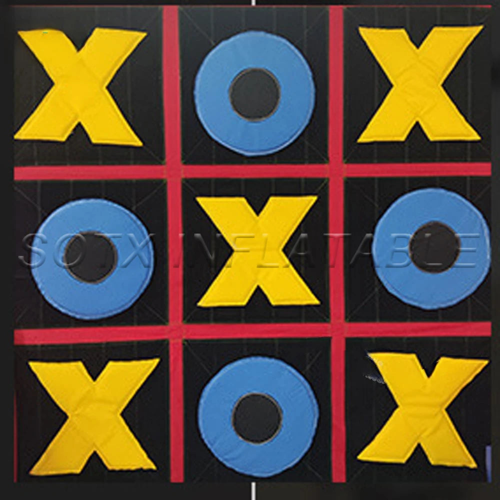 Game For Party Orient Giant 2 In 1 Carnival Inflatable Tic Tac Toe And Connect 4 Giant Double Fun Inflatable Sports