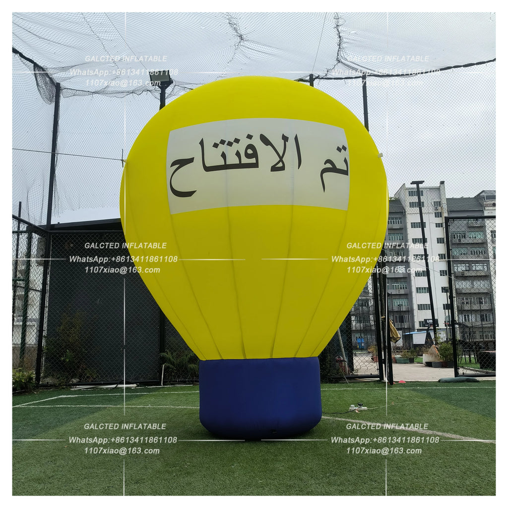Inflatable Grand Opening Balloon With Blower Giant Outdoor Advertising Event Display For Promotion And Store