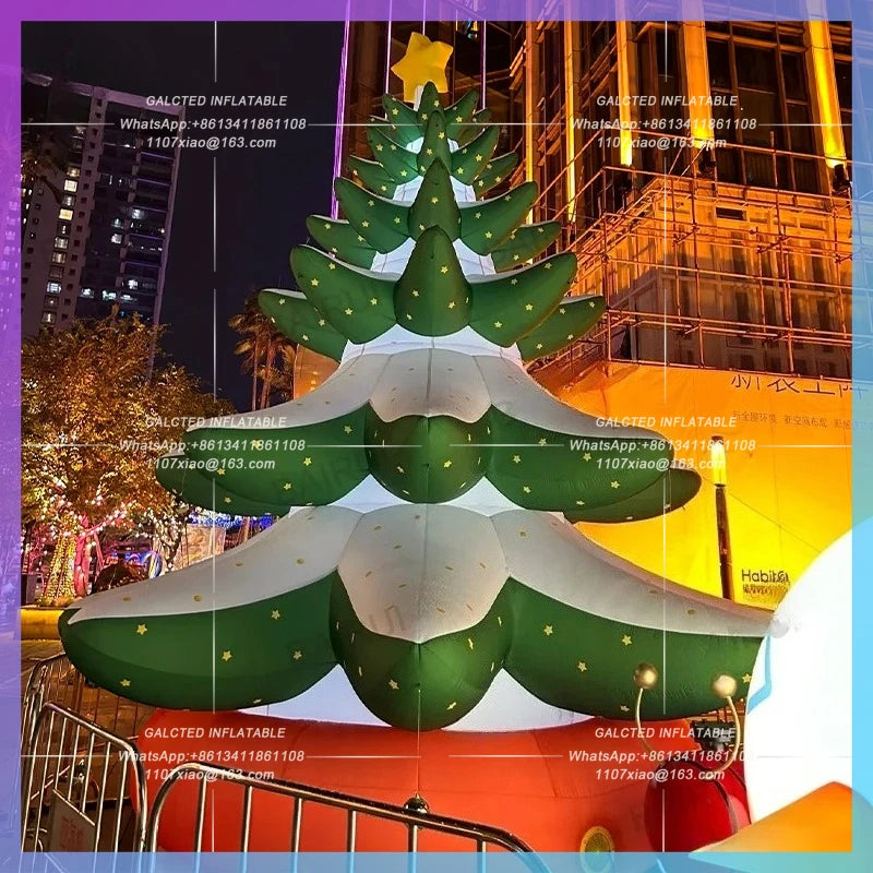 christmas tree green trees New year inflatable  for home shop store decoration