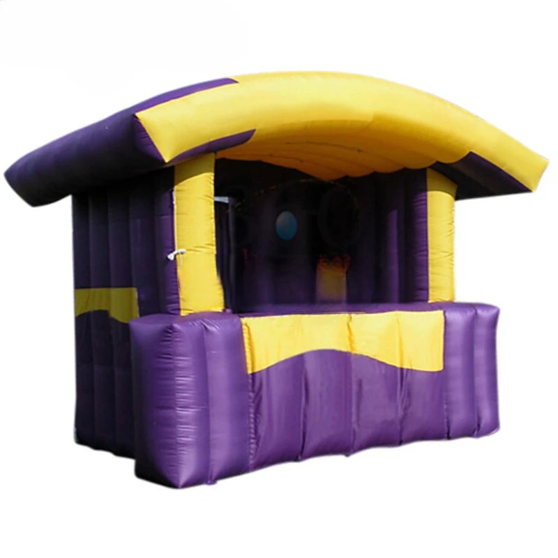 Party Promotion Sale Portable Inflatable Kiosk Tent Concession Booth Inflatable Carnival Sales Snack Tent with Blower for