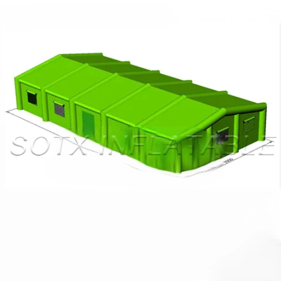 Made By Inexpensive Outdoor Inflatable Tent Air Blown Green Wedding Tent For Outdoor Wedding Party