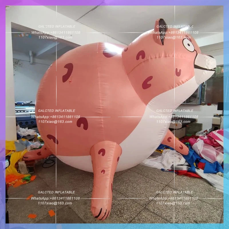 crocodile giraffe zebra leopard circus stage Giant inflatable animal model performance zoo advertising props can be customized