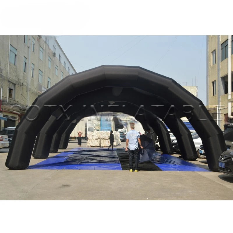 Party Advertising Promotion 12m Giant Inflatable Arch Entrance Outdoor Inflatable Sport Arch Tunnel Tent for Event Wedding