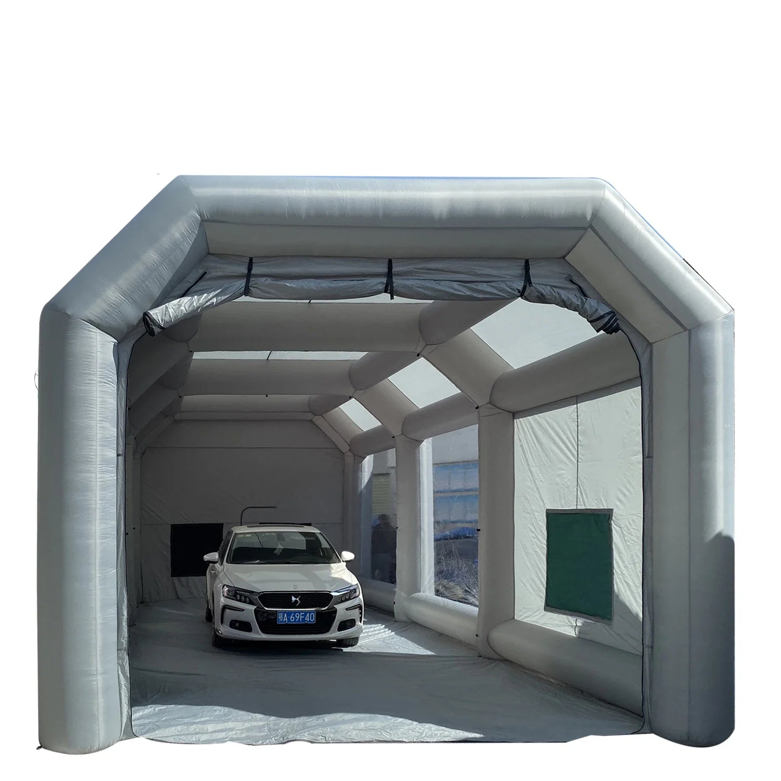 High Quality Portable Car Garage Inflatable Spray Paint Booth Inflatable Tent for Auto Painting and Vehicle Repair Workshop