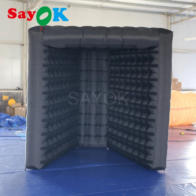 party/wedding/event Inflatable Vogue Booth LED inflatable photo booth backdrop for