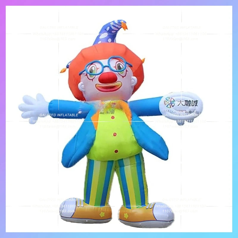 Holiday Shopping Mall Event Decoration Funny Inflatable Clown