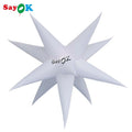Giant Inflatable Star Hanging Decoration Inflatable Star with Remote Controller for Event Bar Advertising Show Party Decor