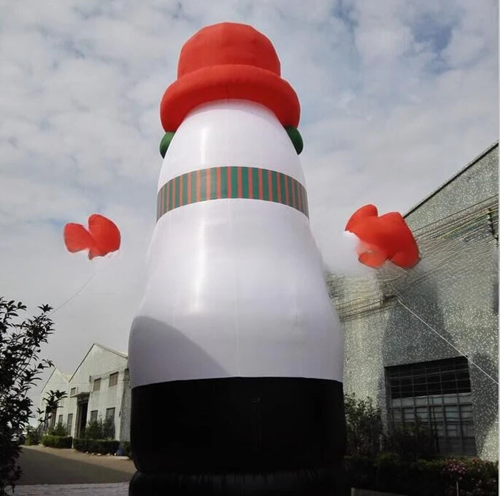outdoor christmas Lovely giant inflatable snowman for christmas decoration