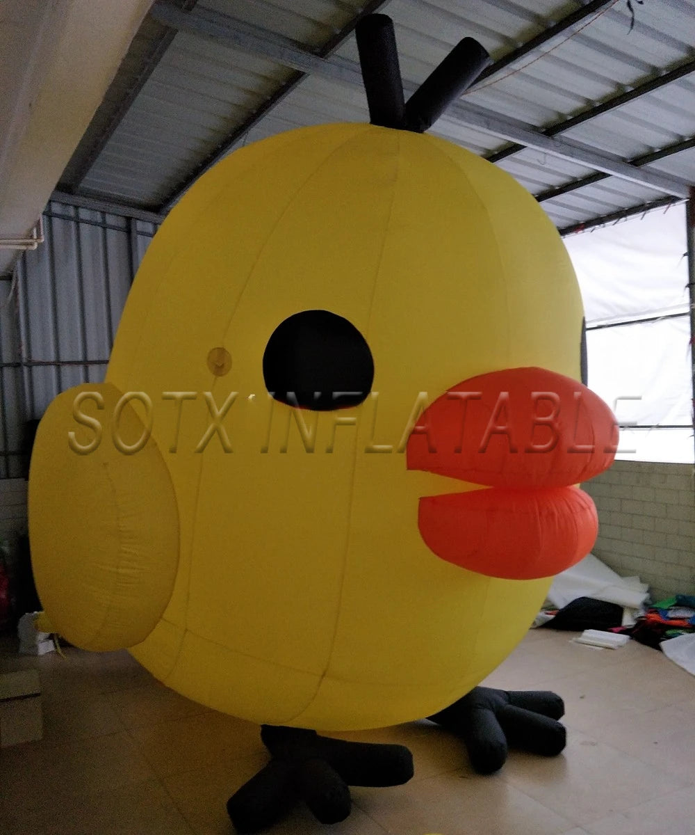 in United States Beautiful Grand Yellow Inflatable Chicks For Promotion Decoration