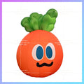 inflatable carrot cute cartoon Factory customize  carrots fruit vegetable shop promotion advertising