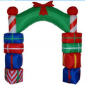 Outdoor Indoor Party On Sale Brand New Free Fans Christmas Giant Inflatable Arch With Gift Boxes For Decoration X-mas Holiday