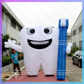 Inflatable Teeth For Dental Custom 3 Meter High  Hospital Advertising And Event Decoration