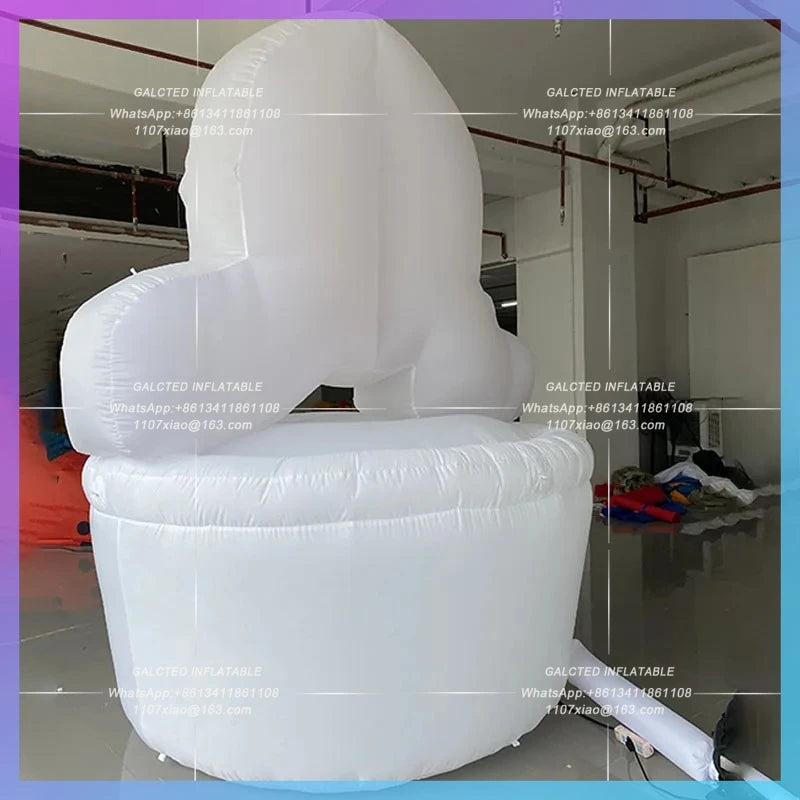 Festival Coffee Cup air model Inflatable Cartoon Coffee  activity promotion can do-it-yourself bazaar publicity punch card