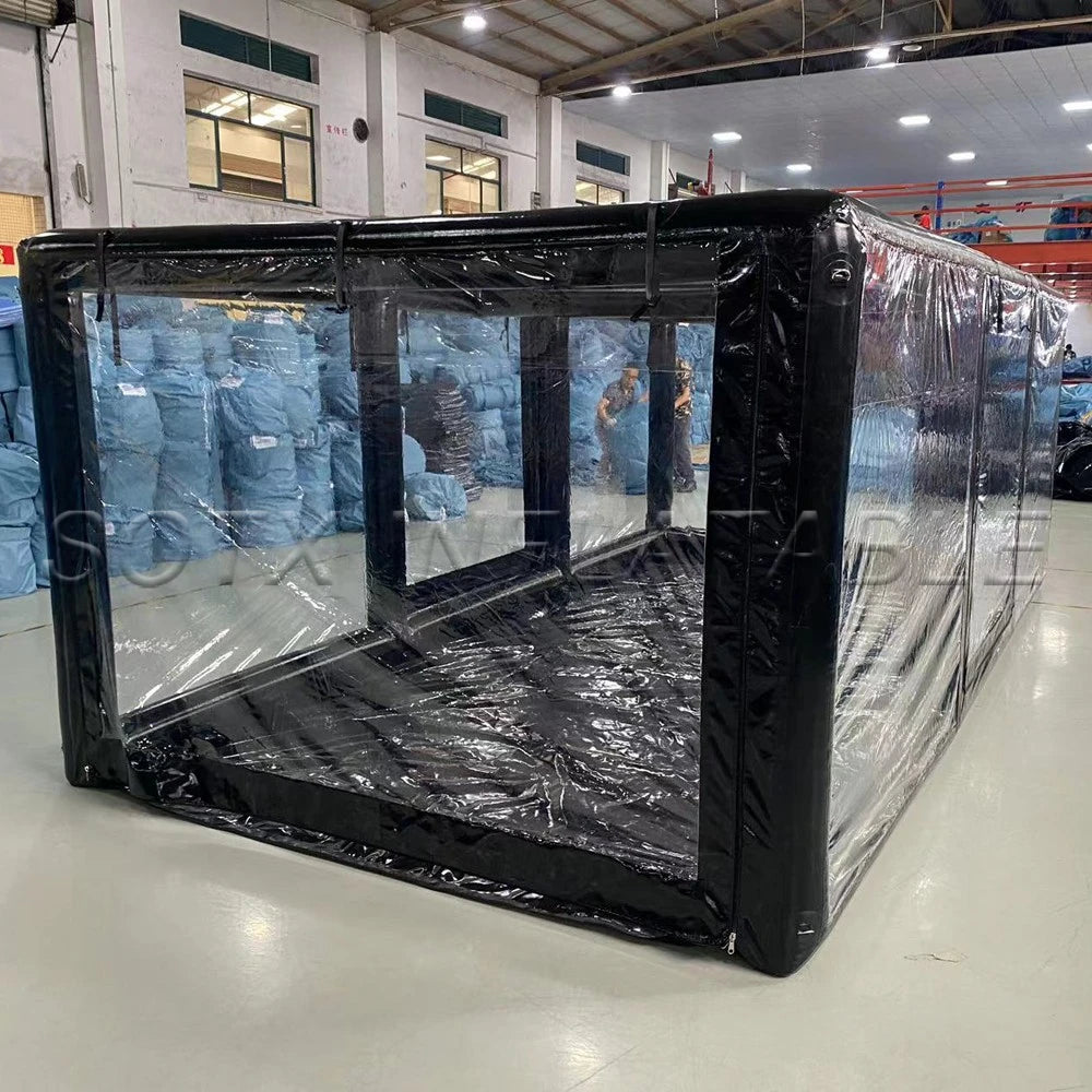 For Maintaining Inflatable Spray Booth Car Pvc Airtight Painting Car Garage Portable Cover Tent Drive In Carport Cabin With Pump
