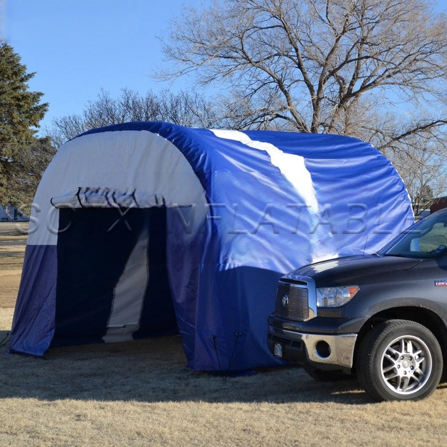 curtains For Advertising 6mL* 4m W inflatable Tunnel tent,garage/car cover tent,carport canopy with full cover and foldable