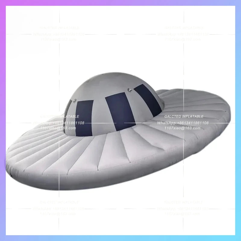 UFO Flying Saucer Air Model Inflatable cartoon simulation creative  Science and Technology Festival Fantasy Fantasy space-themed