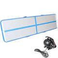 Yoga Training Floor 2024 Hot Sale Custom Logo Inflatable Air Track With Electric Pump Gymnastics Tumbling Air Mat Indoor Outdoor