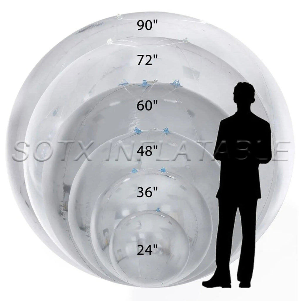 Mirror Spheres Dazzling Silvery Inflatable Mirror Ball Giant Outdoor For Disco Party Decoration 0.5&1meter Inflatable