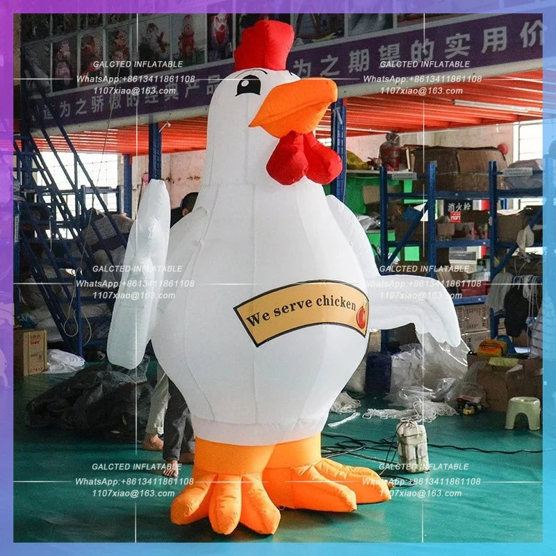 High Quality Factory Direct Sale Various Inflatable Cartoon Chicken  Suitable For Advertising/Event Decorations-BG-C0553-Toys