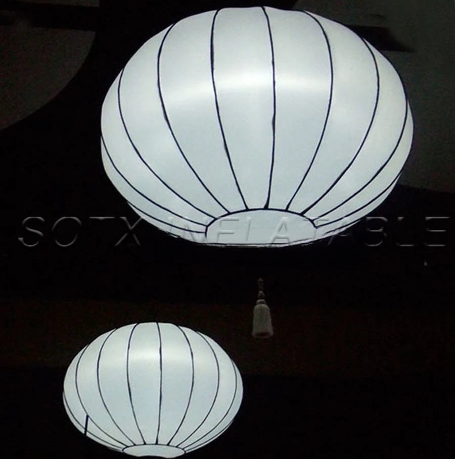 ball for restaurant LED lighting inflatable Chinese Lanterns ball for party decoration, Giant hanging led inflatable