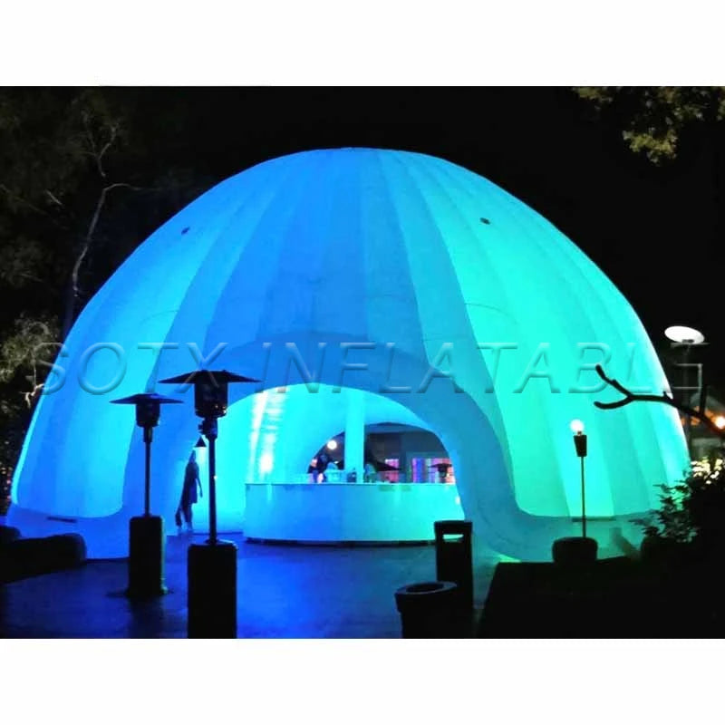 Exhibition Promotion Decoration 6x4mH Giant Inflatable Dome Tent Inflatable Igloo Dome Tent for Advertising Event