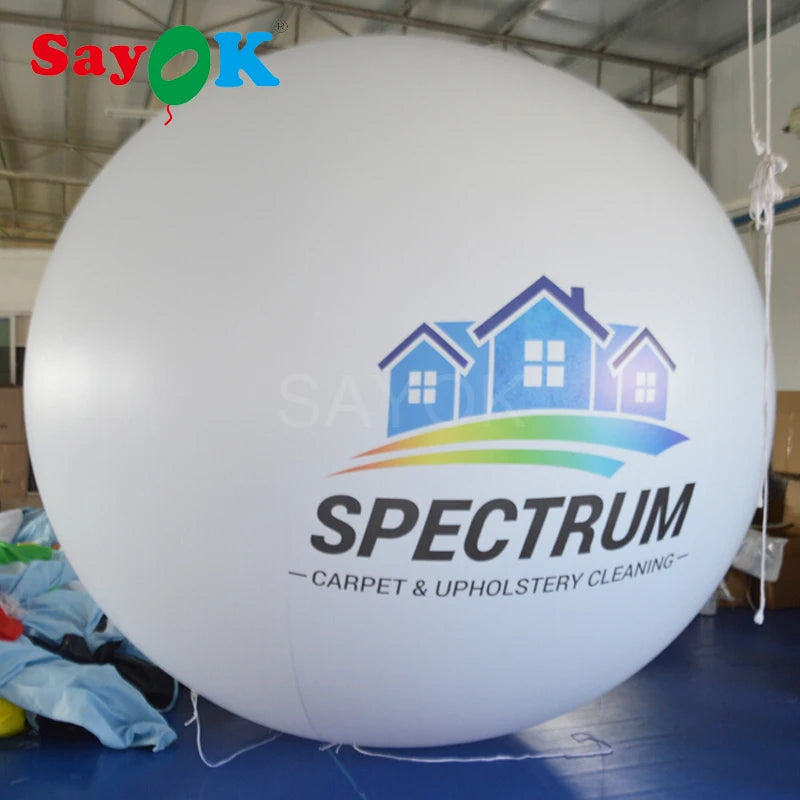 PVC Inflatable Helium Balloon with Logo Inflatable Hanging Balloon for Wedding Party Birthday Advertising Promotion Decor