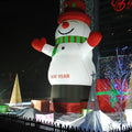 outdoor christmas Lovely giant inflatable snowman for christmas decoration