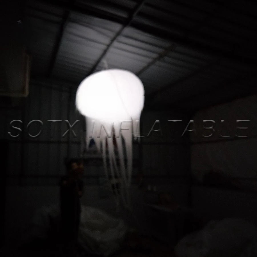 animal model for Nightclub 1 m New trend wonderful big led wedding decorations inflatable jellyfish