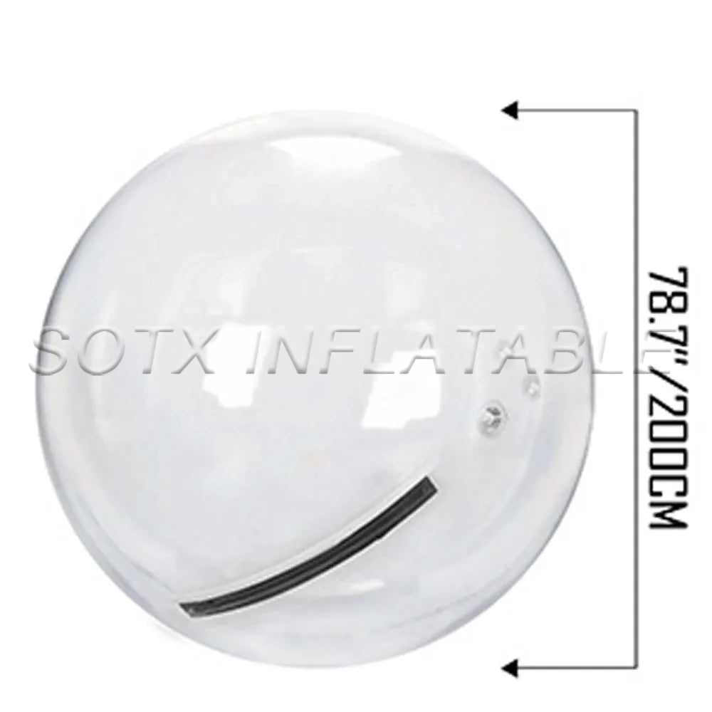Water Park Games Free Shipping 2m Inflatable Water Walking Roll Ball Bubble Running Zorb Ball With Air Pump For Human Hamster