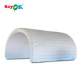 Exhibition Promotion Decor Blue Inflatable Tunnel Entrance Arch Inflatable Channel Tent for Sports Party Event Wedding