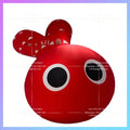 inflatable rabbit white light rabbit Factory production  cartoon rabbit head animal park decoration