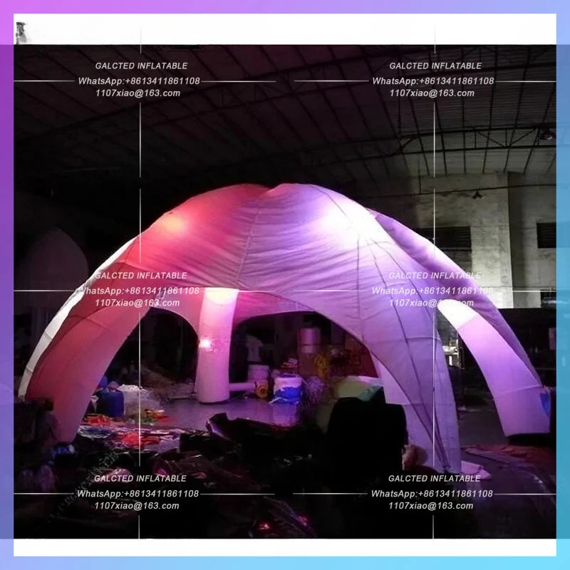 Inflatable Canopy Spider Tent Giant Inflatable Spider Tent Outdoor Air Dome Marquee Advertising For Party Event