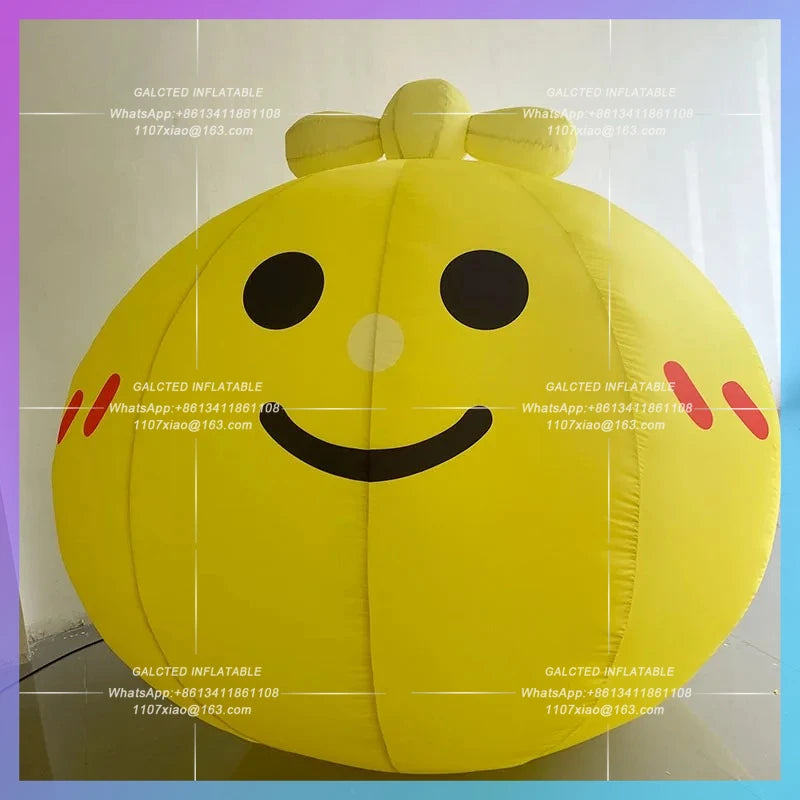 lovely atmosphere decoration shopping mall Inflatable cartoon large bamboo dragonfly ball IP outdoor atrium advertising planning