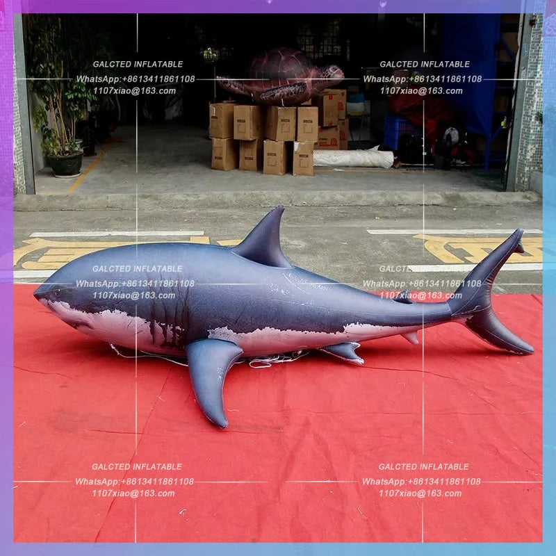 Inflatable Walrus / Shark Balloons / Ocean Theme Inflatable Sea Turtle for Decoration /  Inflatable Marine Life - Toys