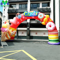 Halloween Decoration Inflatable Clown Arch Circus Entry Decor Giant Clown Model Entrance Archway Welcome Door Gate For