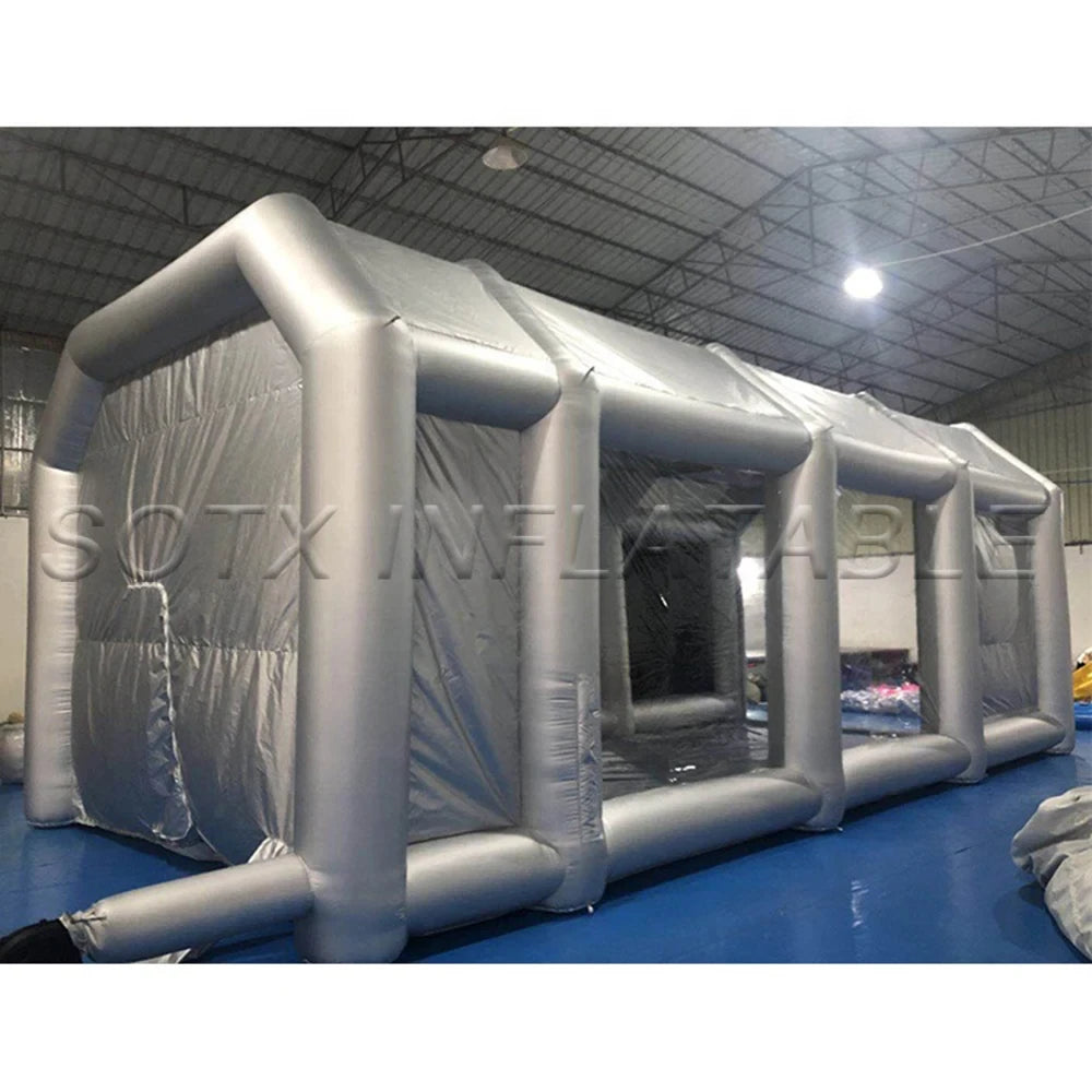 Workstation for sale Free shipping Movable inflatable spray paint booth car spray inflatable paint tent Parking Tent
