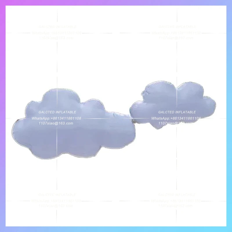 Inflatable cloud advertising model cloud Model Inflatable air cloud with LED light