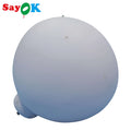 PVC Inflatable Hot Air Balloon 3ft/5ft Inflatable Strips Balloon with Stand for Advertising Events Birthday Party Decor