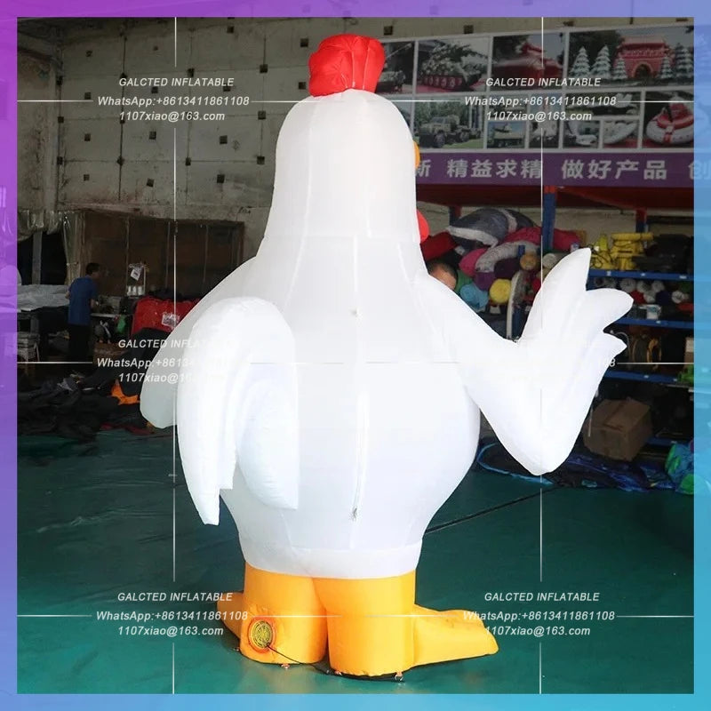 High Quality Factory Direct Sale Various Inflatable Cartoon Chicken  Suitable For Advertising/Event Decorations-BG-C0553-Toys