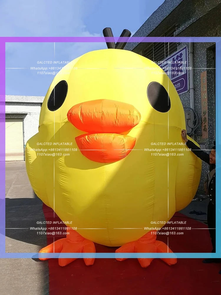 Cartoon Chicken Animal Model Inflatable Toys For Event Party Advertising And Publicity Can Be Customized-Toys