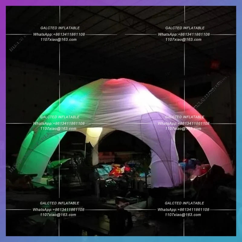 Inflatable Canopy Spider Tent Giant Inflatable Spider Tent Outdoor Air Dome Marquee Advertising For Party Event