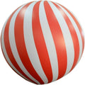 2m/3m Portable PVC Helium Balloon Inflatable Red Strip Hot Air Balloon Hanging Decoration for Advertising Wedding Birthday
