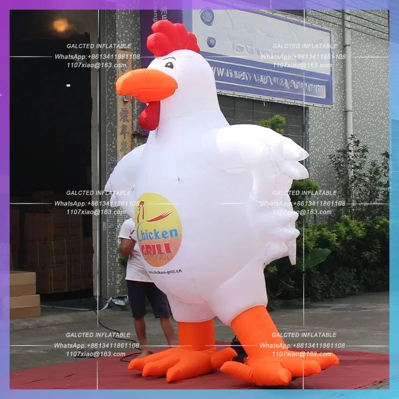 Cartoon Chicken Animal Model Inflatable Toys For Event Party Advertising And Publicity Can Be Customized-Toys