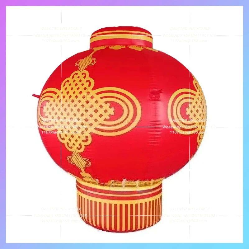 christmas Chinatown decoration Giant ourdoor inflatable red lantern chinese new year gift festive celebration