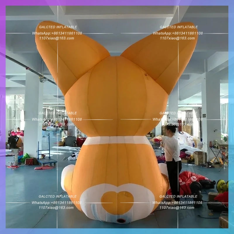 Inflatable Animal for Advertising Lovely Inflatable Pet Dog Customize Decoration Cute Cartoon Dog Inflatable